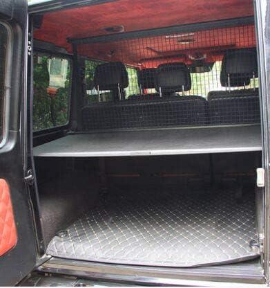 kaungka Cargo Cover Compatible with 2007-2018 Mercedes Benz G Class G500 G550 G55 G63 G65 Black Trunk Shielding Shade
