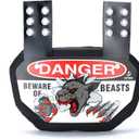 Football Back Plate Lower Back Rear Back Bone Protector Shield Backplate for Youth & Adult, Size: Beasts-Adult & Youth