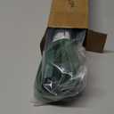 Enhon 1 Pcs 15 Ft Green Extension Cord with 9 Outlets and On/Off Switch, Christmas Tree Light Extension Cord with Safety Fuse Male Plug for Christmas Or Holiday Lights, Christmas Village Lights