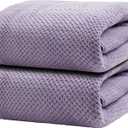 Oversized Bath Towels Extra Large 40x80 Inches Bath Sheets for Adults Super Soft Quick Dry Highly Absobent Microfiber Shower Towels (2 Piece, Lavender)…