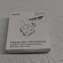 6 Ft Surge Protector Power Strip - 8 Widely Outlets with 4 USB Ports, 3 Side Outlet Extender with 6 Feet Extension Cord, Flat Plug, Wall Mount, Desk USB Charging Station, ETL,White