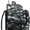 Travelers Club 18" Rolling Backpack with Shoulder Straps, Camo