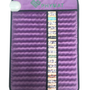 PHYMAT Far Infrared Amethyst Heating Pad - 5 Color Natural Crystal Heating Mat - Infrared Heating Pad with Auto Shut Off - Overheat Protection,Smart Control (23"x16") Cover not Included