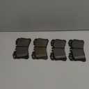 Bendix Priority1 CFC1391 Ceramic Rear Brake Pads for Select Models Lexus GS200t,GS300,GS350,GS450h,IS200t,IS250,IS300,IS350,RC200t,RC300,RC350,RX350,RX450h,Benz,Toyota Highlander,Mirai,Prius V,Sienna