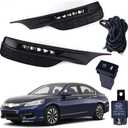 Pair Of Fog Lights Lamps Replacement For Honda Accord 2016-2017 with Cover + Switch + Wiring Kit Replaces HO2592142 HO2593142 33900T2AA21 33950T2AA21 71102-T2F-A61 71112-T2F-A61 HO2599102 HO2598102