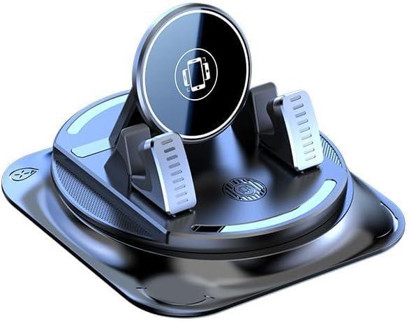 New 360Dashboard Car Phone Holder,Dashboard Phone Holder with Vacuum Suction Technology Essential Phone Holders with Strong Suction Cup for All Smartphones,Universal Windshield Adhesive Mount(1 PCS)