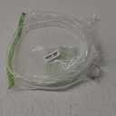 1/4 ID  3/8 OD - 25 ft Clear Plastic Vinyl Tubing, Flexible PVC Hose Lightweight Non-Toxic vinyl Tube for Transfer Water Air Oil