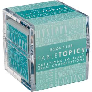 TableTopics Book Club Questions - 135 Conversation Starter Cards for Book Lovers, Reading Enthusiasts, Teachers, & Students, Inspiring Discussion Questions