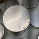 ACITHGL 36 Pcs 4oz Mini Mason Jar Candles Small Scented Candles Bulk Aromatherapy Ideal Souvenir Favors for Wedding Birthday Party (Freesia, Lavender, Jasmine, Silver)