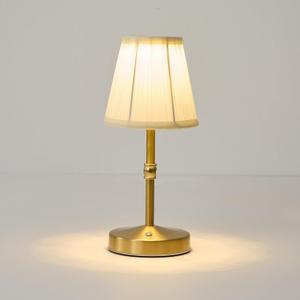 3000mah Battery Powered Lamp for Home,Small Cordless Lamps Rechargeable,3 Color Temperature 5W LED Touch Lamp Battery Operated Table Lights,Wireless Lamps for Tables,Kitchen,Living Room (Gold,H11)