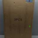 3Pcs White Cylinder Pedestal Stands, Thickened PVC Round Pedestal Display Plinth Pillars for Wedding Birthday Babyshower Decoration Art Decor