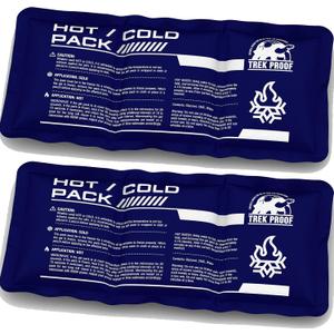 Flexible Ice Pack for Pain Relief - Reusable Gel Pack for Knee, Shoulder, Ankle, Back, and More - Bendable for Customized Comfort