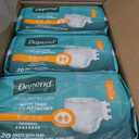 Depend Incontinence Protection with Tabs, Maximum Absorbency, S/M, 60 Count (3 Packs of 20)
