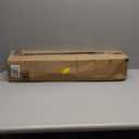 24 Inch Ceiling Fan Downrod, 1" Diameter Matte Black Ceiling Fan Extension Rod (No Threads),Universal Down Rods for Ceiling Fans,Easy Installation