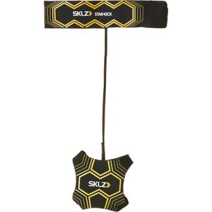 SKLZ Star-Kick Solo Soccer Trainer | Hands-Free Kicking and Passing Practice | Adjustable Cord and Waistband | Multiple Ball Sizes | Youth Players |Perfect for Enhancing Ball Control Skills (3, 4, 5, Black)
