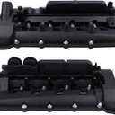 NewYall 5.0L Left and Right Engine Valve Cover for Land Rover LR4 2010-2013, Range Rover 2012-2022, Range Rover Sport 2010-2022