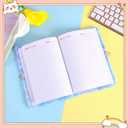 Colorful Cat Diary for Girls Kids Notebook Cute Journal with Lock,Girls Fluffy Plush Diary,Birthday,Christmas,New Year Gift Set for Girls with Multicolored Pen