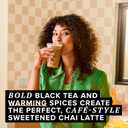 TAZO Classic Chai Latte, Black Tea Concentrate, Easy-to-Serve Caffeinated Chai Tea for Everyday Lattes, Mocktails and Hot or Iced, 32 oz Carton (32 Fl Oz (Pack of 1))