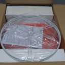 Farmhouse 3-Way Dimmable Touch Table Lamp Set of 2 for Bedroom Living Room with USB A+C Charging Ports 27.75" Tall Rustic Traditional Nightstand Bedside Lamps Brown End Table Lamp (2 Bulbs Included)