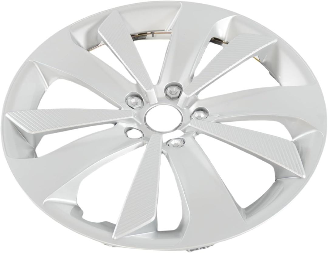 1 Pcs Hub Cap Wheel Cover Silver For 2017-2023 Subaru Impreza Hubcap Replacement OEM Genuine 28811FL010 28811FL02A