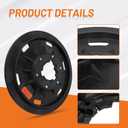 Dilomber 16" Floor Buffer Pad Driver Replacement for Malish 782016 w/NP-9200 Universal Clutch Plate, Fit for Most 17" Floor Buffers/Rotary Sanders, Harpoon Style for Hardwood/Concrete/Tile