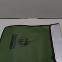 Upgraded Two Pockets Fireproof Document Bag (2000), andyer 15x 11Waterproof Fireproof Money Bag for Cash with Zipper, Important Document Storage Organizer for Valuables, Legal Documents Safe (Green)