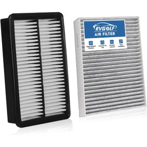 Engine+Cabin Air Filters Fit 2020 2021 2022 2023 2024 2025 2026 Hyundai Palisade 3.8L Gas Engine Air Filter Replacement AC Filter Automotive Accessories CA11943 97133-S8000 HAC-46207LB