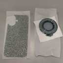 Meifigno Magnetic Case with Removable Phone Ring Stand for iPhone 16 6.1", [Glitter Card & Wrist Strap] [MagSafe Compatible] [Built in Mirror] Magnetic Phone Ring Holder + 16 Case Kit, Teal