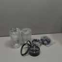 Nutribullet Blender Cups & Blade Replacement Set, 32oz & 24oz Nutribullet cups with Lid To-Go Lid and Lip Ring, Replacement Cups for Nutri Bullet Blenders 600w & Pro 900w Accessories 6 PCS