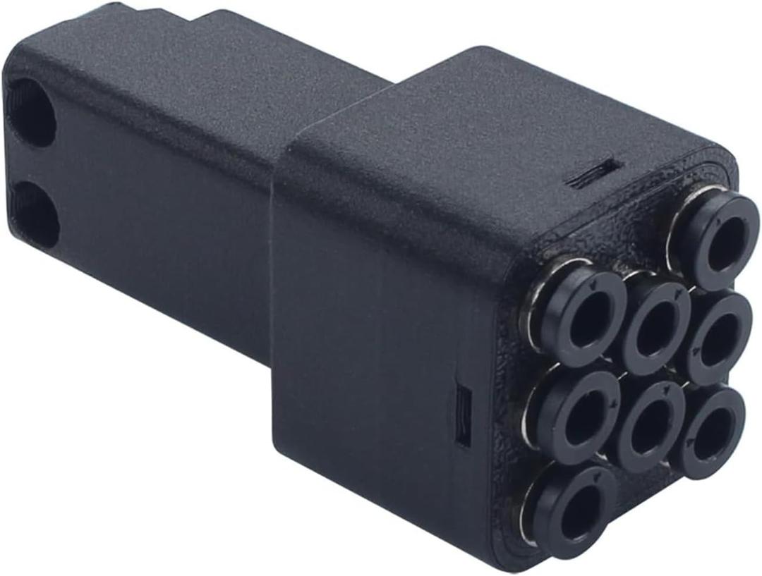 Immdinogo Upgrade Filament Hub for Kobra3 Max S1 Combo: No Need Buckle or Screw Instation Hold 8 Colors Spool Box Replacement - Ensured High Precision Filaments Switching 3D Printer Accessories