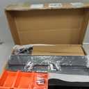 TORACK Metal Pegboard Wall Organizer System for Garage, 109PCS Pegboard Accessories Organizer Kit with Pegboard Bins, Hooks, Peg Locks, Pegboard Storage System for Workbench(Black)