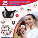MEEZY 50 Set Baseball Helmet Ice Cream Bowls with 25 Mini Dessert Cups and 25 Spoons, 8oz Reusable Baseball Cap Snack Dessert Cup Bowls Baseball Party Favors for Kids Sports Birthday Party Supplies