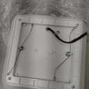 Fitop Bathroom Exhaust Fan with Light, 110 CFM 43W Ceiling Mount Shower Ventilation Exhaust with Light, 1.0 Sones Bathroom Vent with Light, Bathroom Fan 1200LM LED Light 3000K/4000K/5000K