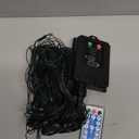 WBao Solar Halloween Lights Outdoor 200LED 8.4ft x 5.2ft Orange Purple Halloween Net Lights with Remote, 8 Modes, Timer, IP65 Waterproof & Dark Green Wire for Lawn, Bushes, Trees, Shrubs Decorations