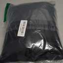 Stacking Outdoor Chair Cover Waterproof, Uranshin Outdoor Patio Furniture Covers Stacked Chairs 210D, Lounge Chair Covers Outdoor Stack Chairs for All Weather Protection, Black, 25"L x 25"W x 47H