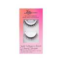 Lilly Lashes Self Adhesive Eyelashes (Half Lashes), No Lash Glue Needed, Body Heat Activated Press on Lashes, Reusable Self Adhesive Eyelashes Up to 5x, Easy to Apply & Remove (DreamChaser)