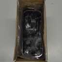 Toothbrush Holders Wall Mounted for Bathrooms, Suction Cup Electric Tooth Brush and Toothpaste Organizer Razor Holder for Shower, Countertop, Vanity, Gray (Grey)