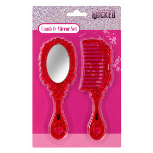 5 x Wicked comb and mirror set