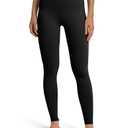 Colorfulkoala Women's Dreamlux High Waisted Workout Leggings 28" Inseam Full Length Yoga Pants (XS, Black)