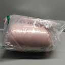 Mallify 5-in-1 Thick Plush Baby Play Gym Mat, Tummy Time Mat with 6 Sensory Toys, Baby Play Mat, Convertible Baby Gym for Stage-Based Development from Babies to Toddlers, Baby Essentials Gift, Pink