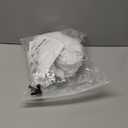 siliteelon Women's Button Down Shirts Long Sleeve Dress Shirts Wrinkle Free Collared Work Office Solid Blouses Corset Tops (Large, Aa White)