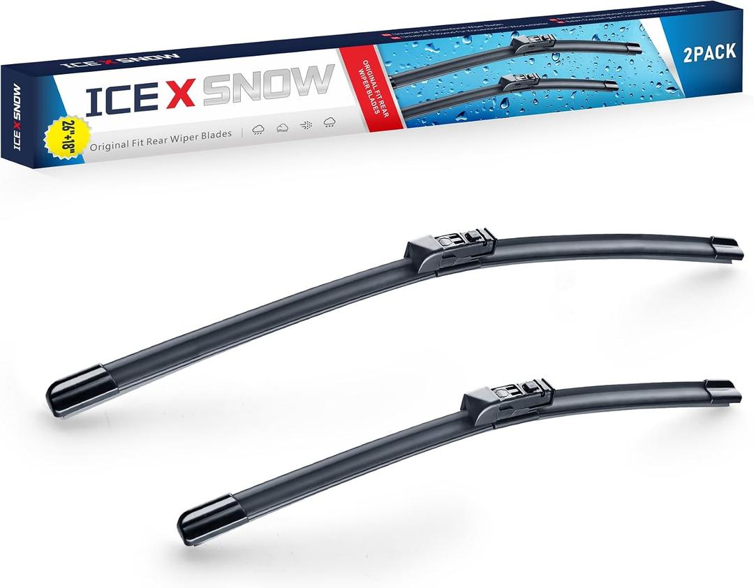 24"+18" Windshield Wiper Blades Replacement for Mazda CX-5 CX-9 2023 2022 2021 2020 2019 2018 2017 Mazda6 2021-2018 Original Factory Quality Windshield Wiper Blades (Top Lock,Set of 2)
