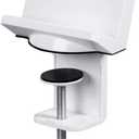 Monoprice Desk Clamp Holder for Surge Protectors, Power Strips, USB Hubs - Designed for Use With Sit-Stand Desks, White - Workstream Collection
