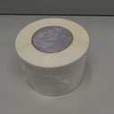 1 Roll Vapor Barrier Tape, White Moisture Barrier Tape for Crawl Spaces, Polyethylene Tape for Underlayment, Waterproof Seam Tape for Insulation, Plastic Liners (4" x 180 ft Each Roll)