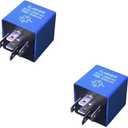 2 PCS LED Turn Signal Flasher Relay Fit for F150 F250 F350 1997 1998 1999 2000 2001 2002 2003 2004 2005 2006 2007 2008, 97 98 99 00 01 02 03 04 05 06 07 08