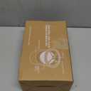 Clear Ice Cube Maker - 2.5" Ball - Stainless Steel Clear Ice Maker - Compact Design - for Whiskey, Cocktails, Bourbon - 2 PACK with Ice Tong & Ice Box (Metallic-Round)