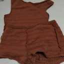 SOLY HUX Women's 2 Piece Striped Off The Shoulder Crop Tops and Mini Shorts Set Summer Y2K Going Out Outfits (XS)