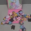 SYNARRY Unicorn Mermaid Princess Magnetic Puzzles for Toddlers 3-5 Girls, 20 Pieces Travel Puzzles for Kids Ages 4-6, Car Airplane Road Trip Activities Toys for 3 4 5 6 Year Old Girls Birthday Gifts