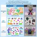 2 x MyPixie Foil Art & Fun - No Mess Princess Foil Crafts for Kids,Arts & Crafts Kits, DIY Creative Activity, Christmas Birthday Gifts for Girls 4 5 6 7 8 9 10 Year Old (Unicorn)