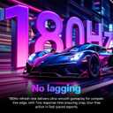 24" QHD 180Hz IPS Gaming Monitor,1ms FreeSync,100%sRGB,95%DCI-P3,DP1.4,VESA
